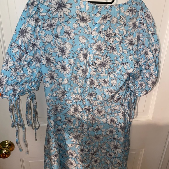 Blue floral dress from These Three Boutique - Picture 3 of 3